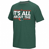 Miami Hurricanes Dassler Local Ultimate climalite WEM T-Shirt - Green,baseball caps,new era cap wholesale,wholesale hats